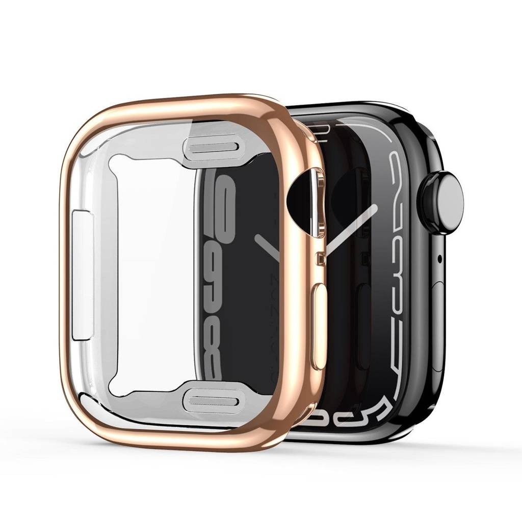 TPU glass ümbris Dux Ducis Samo Apple Watch 45mm roosa