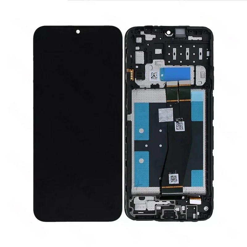 LCD screen Samsung A145P/A145R A14 4G with touch screen and frame original Must (service pack)