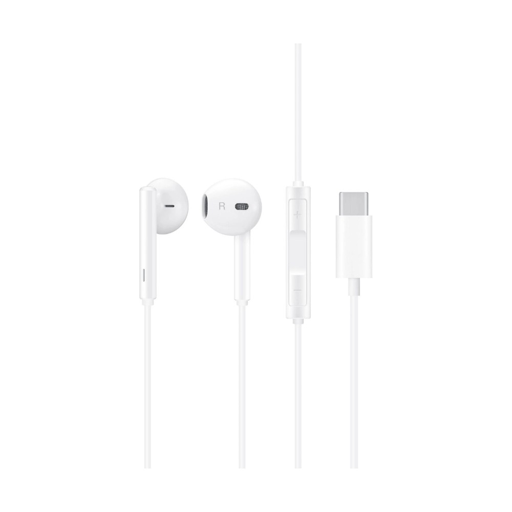 Headphones Huawei CM33 USB-C valge