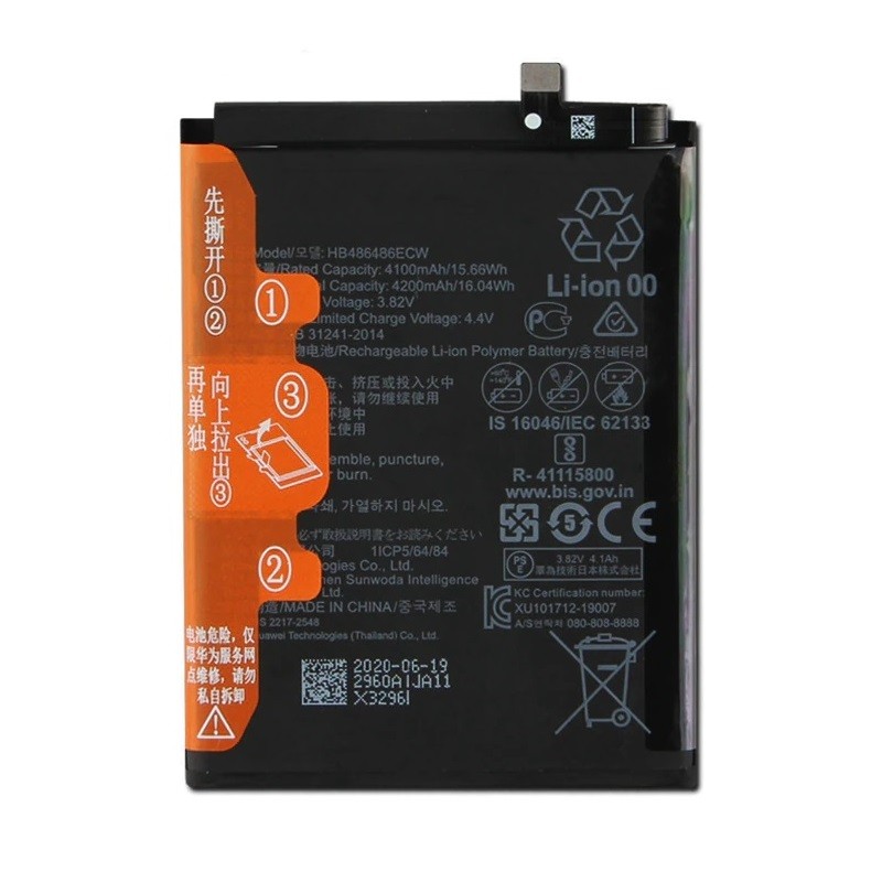 Battery Huawei P30 Pro/Mate 20 Pro 4100mAh HB486486ECW OEM