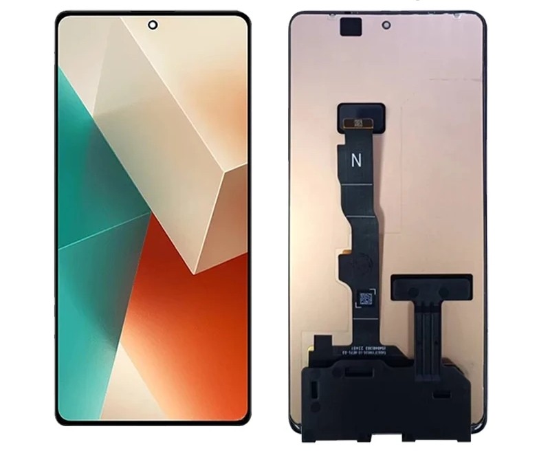 LCD ekraan Xiaomi Redmi Note 13 5G/Redmi Note 14S koos touch ekraan must ORG