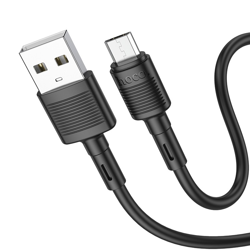 USB kaabel Hoco X83 USB-A to MicroUSB 1.0m must