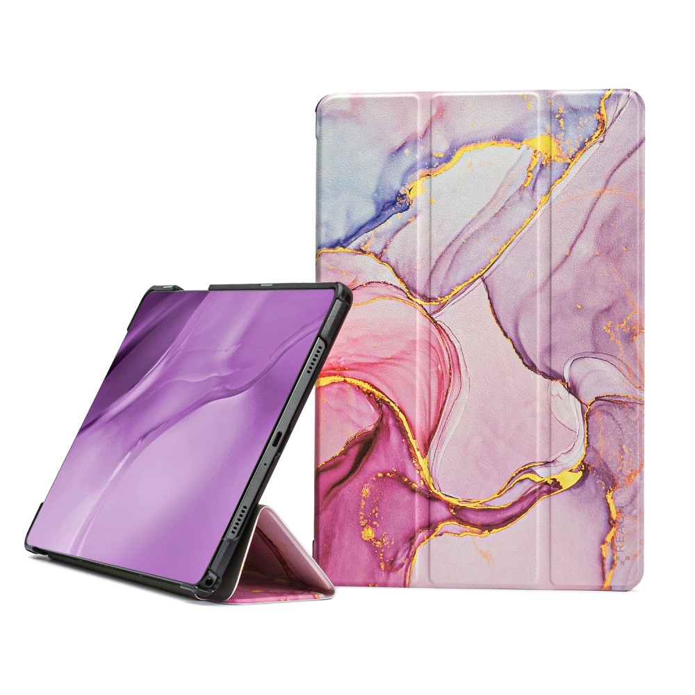 Ümbris Reach Smart Leather Samsung X210/X215/X216 Tab A9 Plus 11.0/X230/X235/X236 Tab A11 Plus 11.0 marble