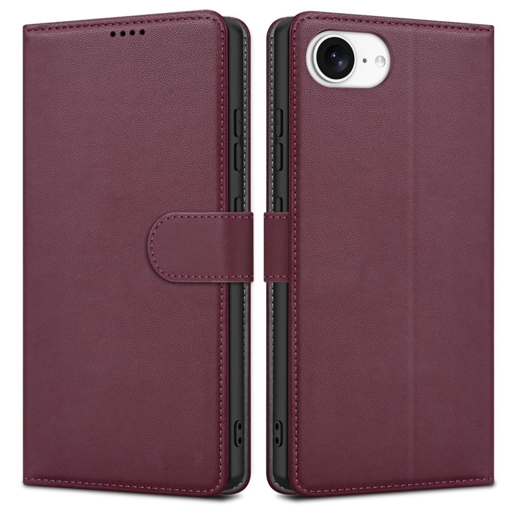 Ümbris Fancy Wallet Apple iPhone 7/8/SE 2020/SE 2022 burgundia