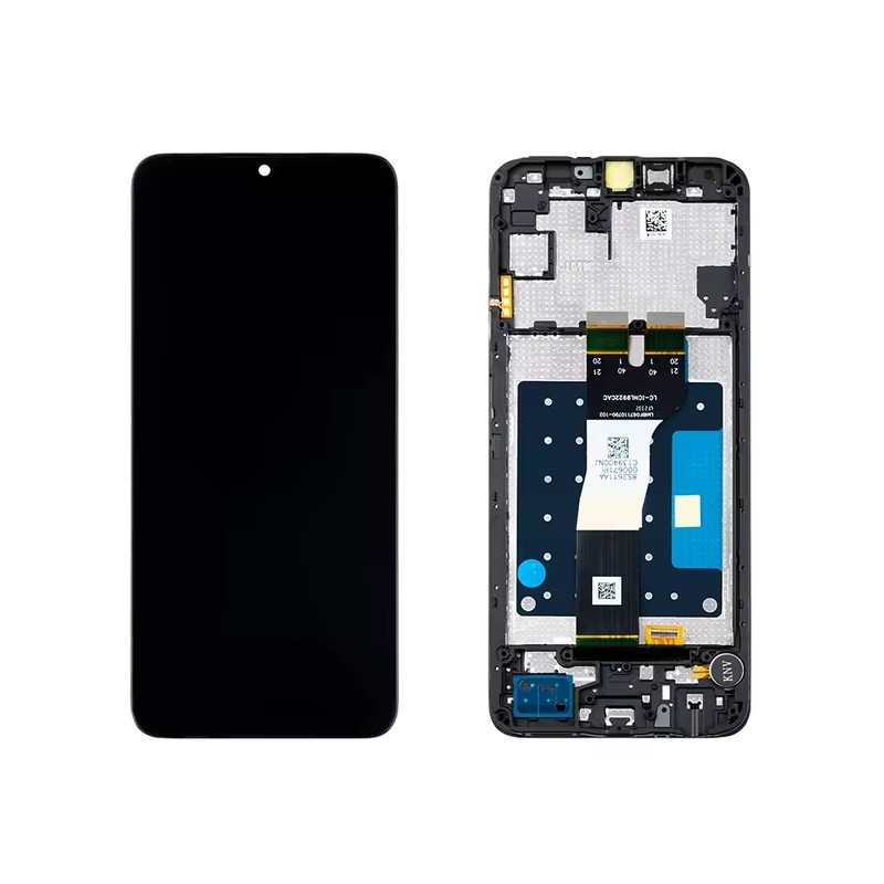 LCD ekraan Samsung A057 A05s koos touch ekraan koos frame must ORG