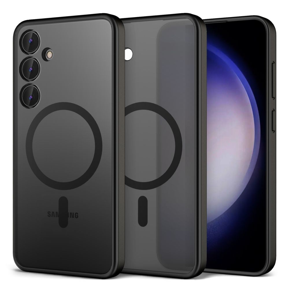 Ümbris Reach Matte MagSafe Samsung S721 S24 FE must