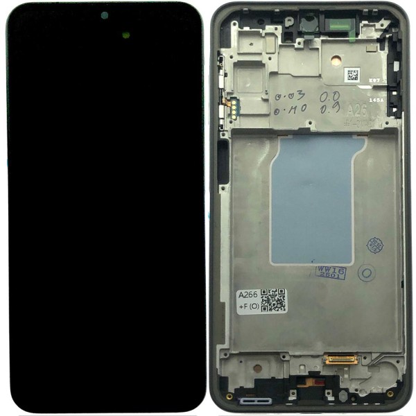 LCD screen Samsung A266 A26 5G with touch screen and frame original Must (service pack)