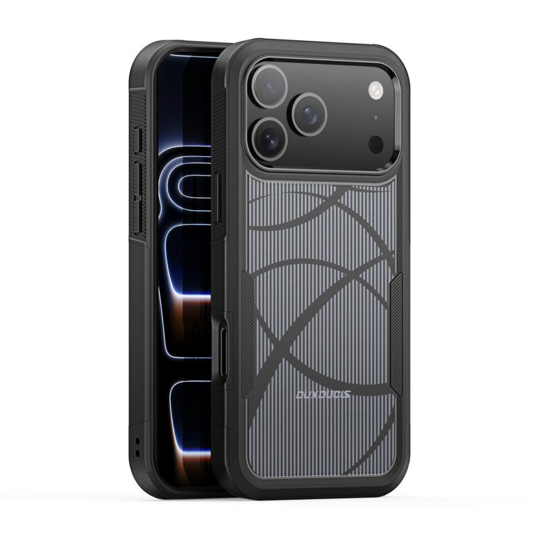 Ümbris Dux Ducis Shld Apple iPhone 17 Pro Max must (Rhythm Pattern)