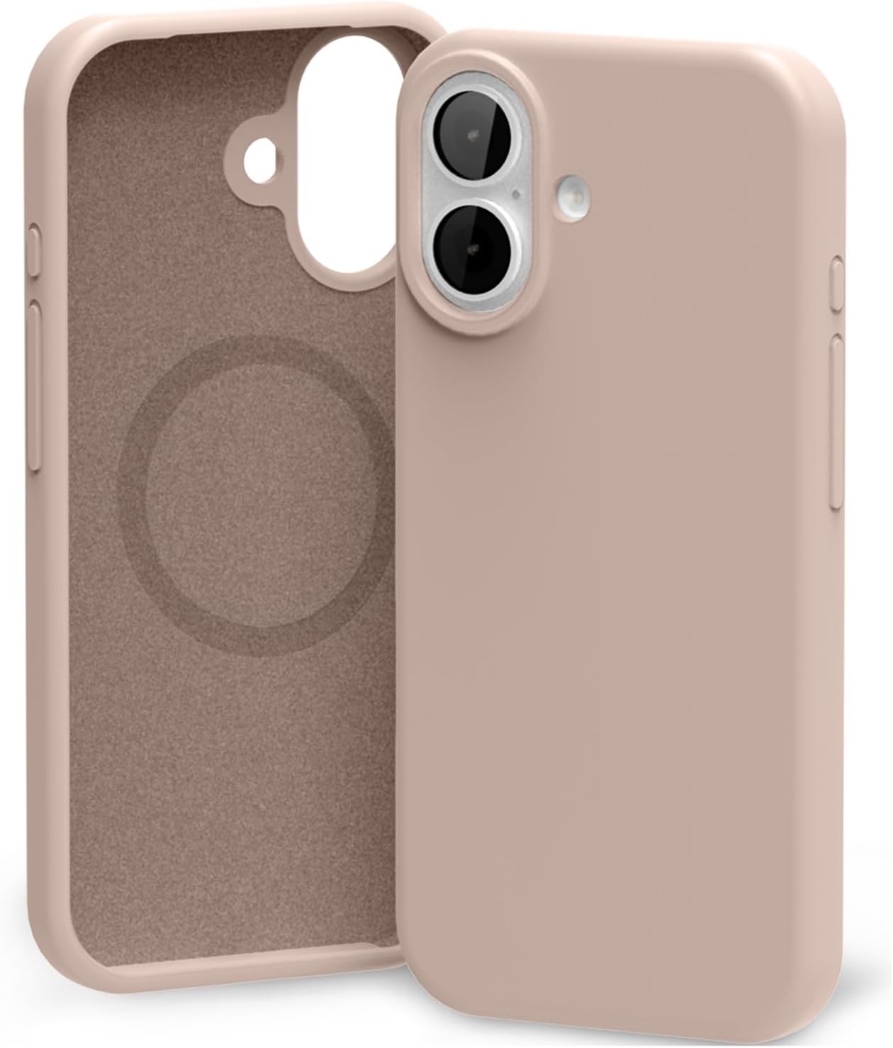 Ümbris Mercury Pure Magsafe Silicon Ümbris Apple iPhone 17 roosa sand