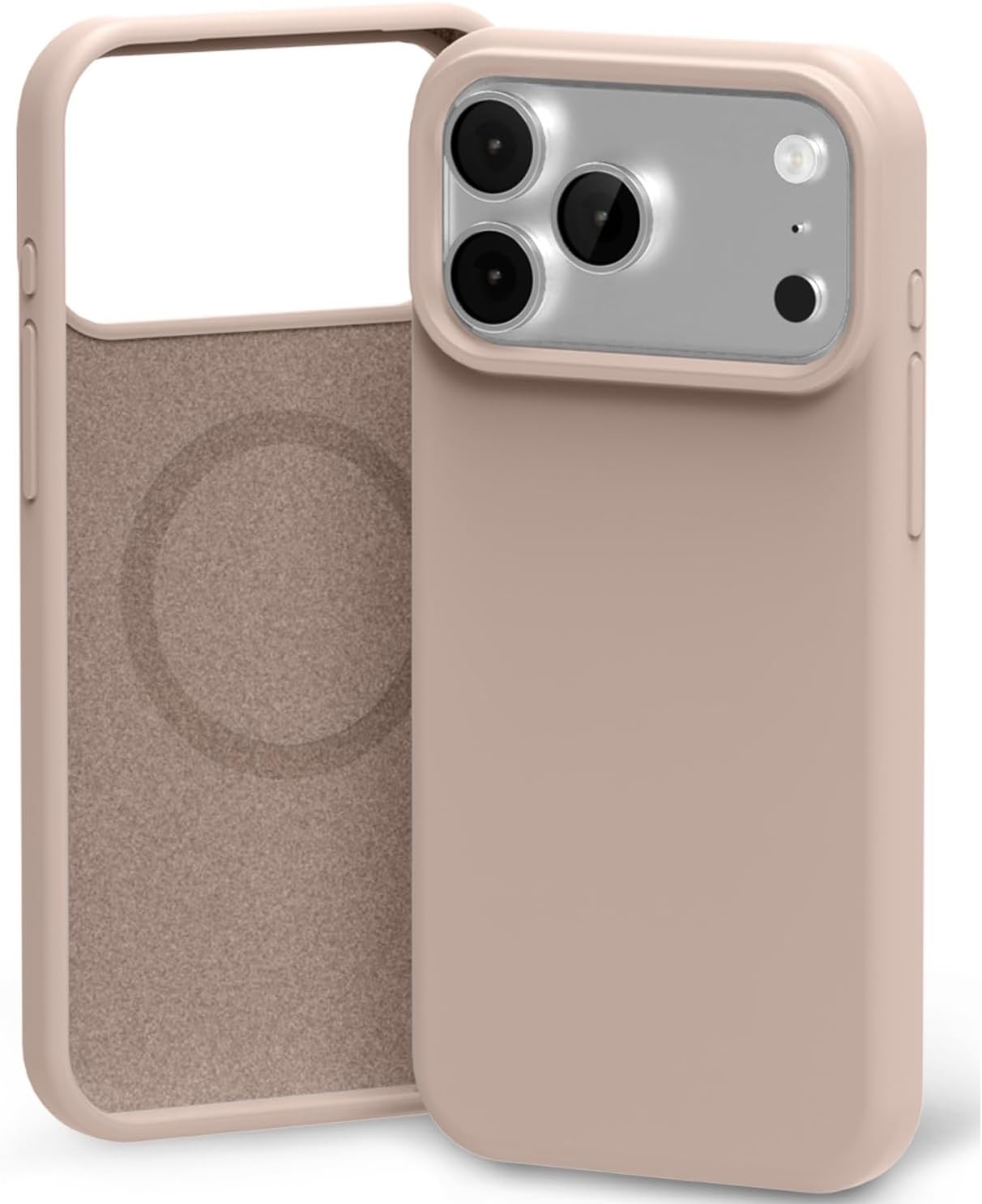 Ümbris Mercury Pure Magsafe Silicon Ümbris Apple iPhone 17 Pro Max roosa sand