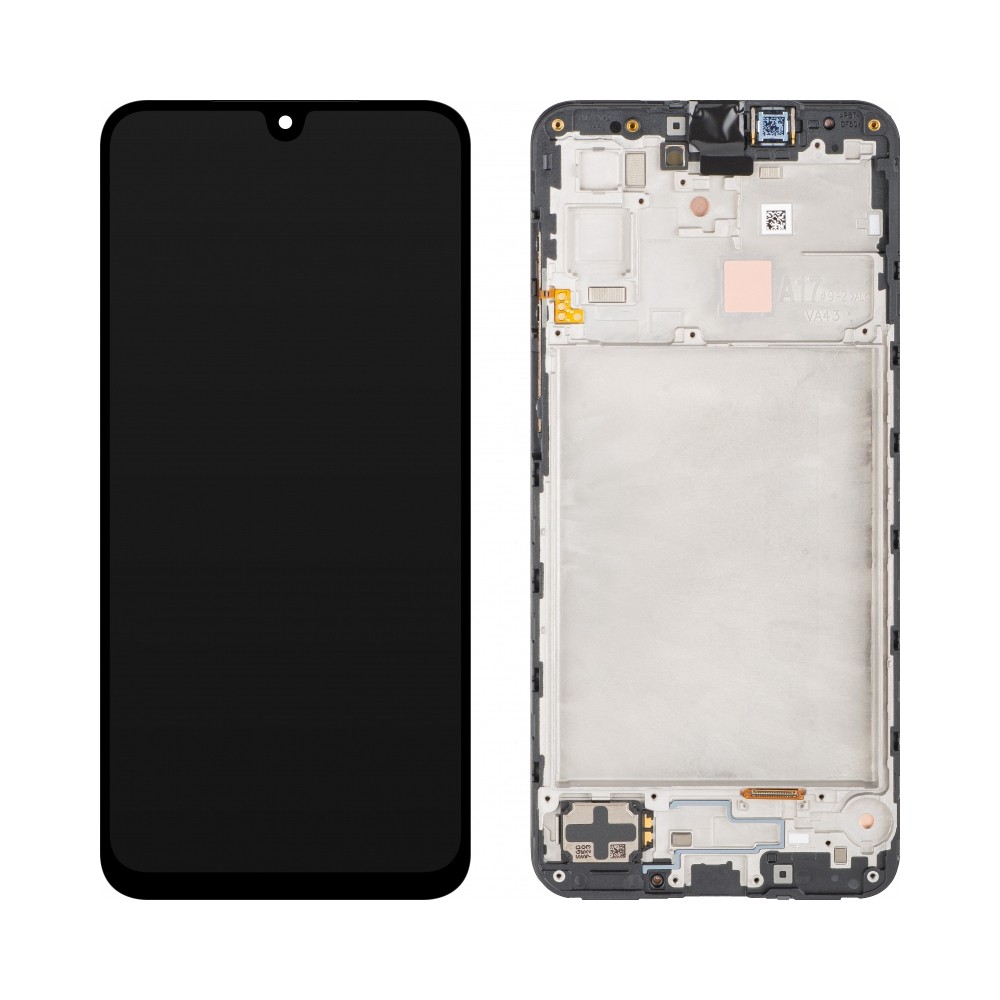 LCD screen Samsung A176 A17 5G with touch screen and frame original Must (service pack)