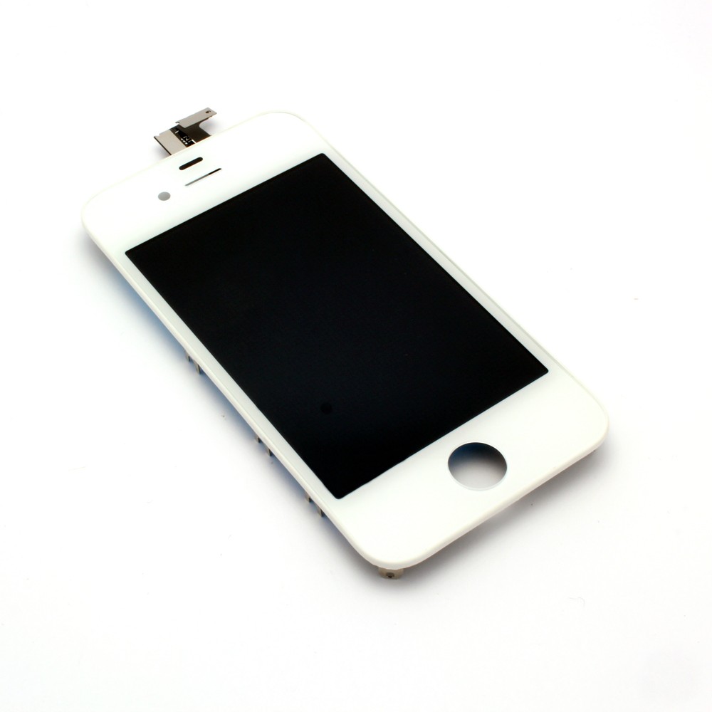 LCD ekraan Apple iPhone 4 koos puuteekraan valge high copy