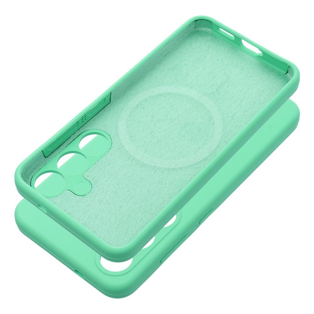 Ümbris SILICONE 2mm jaoks SAMSUNG S26 Ultra compatible with MagSafe mint
