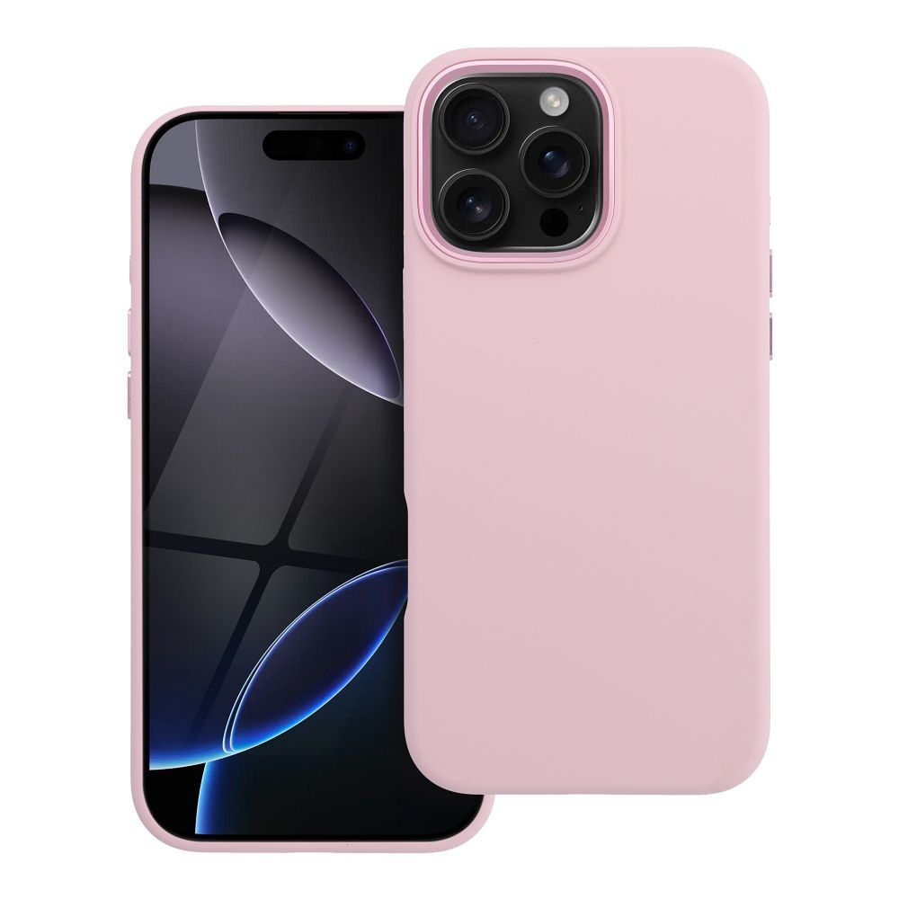 Ümbris jaoks iPhone 16 PRO MAX Forcell F-Protect Raam Premium ühilduv koos Magsafe roosa