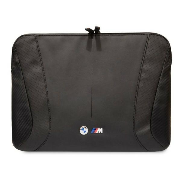 BMW Carbon&Perforated sleeve jaoks a 14" laptop - must