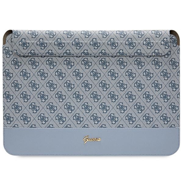 Guess 4G Stripe Metal Logo ümbris jaoks a 14" laptop - sinine