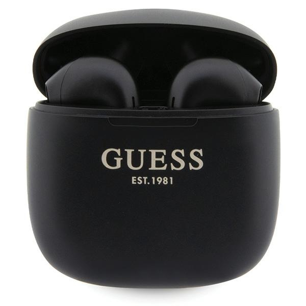 Guess GUTWST26PSK TWS Bluetooth kõrvaklapid + docking station - must Classic EST Logo
