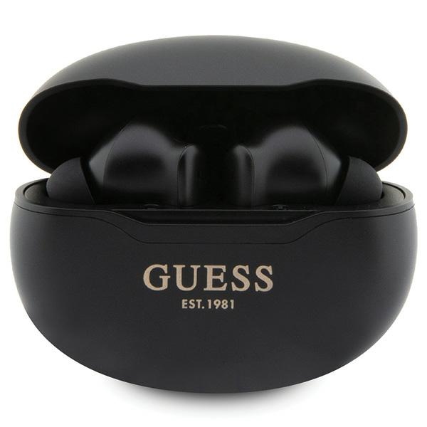 Guess GUTWST50EK TWS Bluetooth kõrvaklapid + docking station - must Classic EST