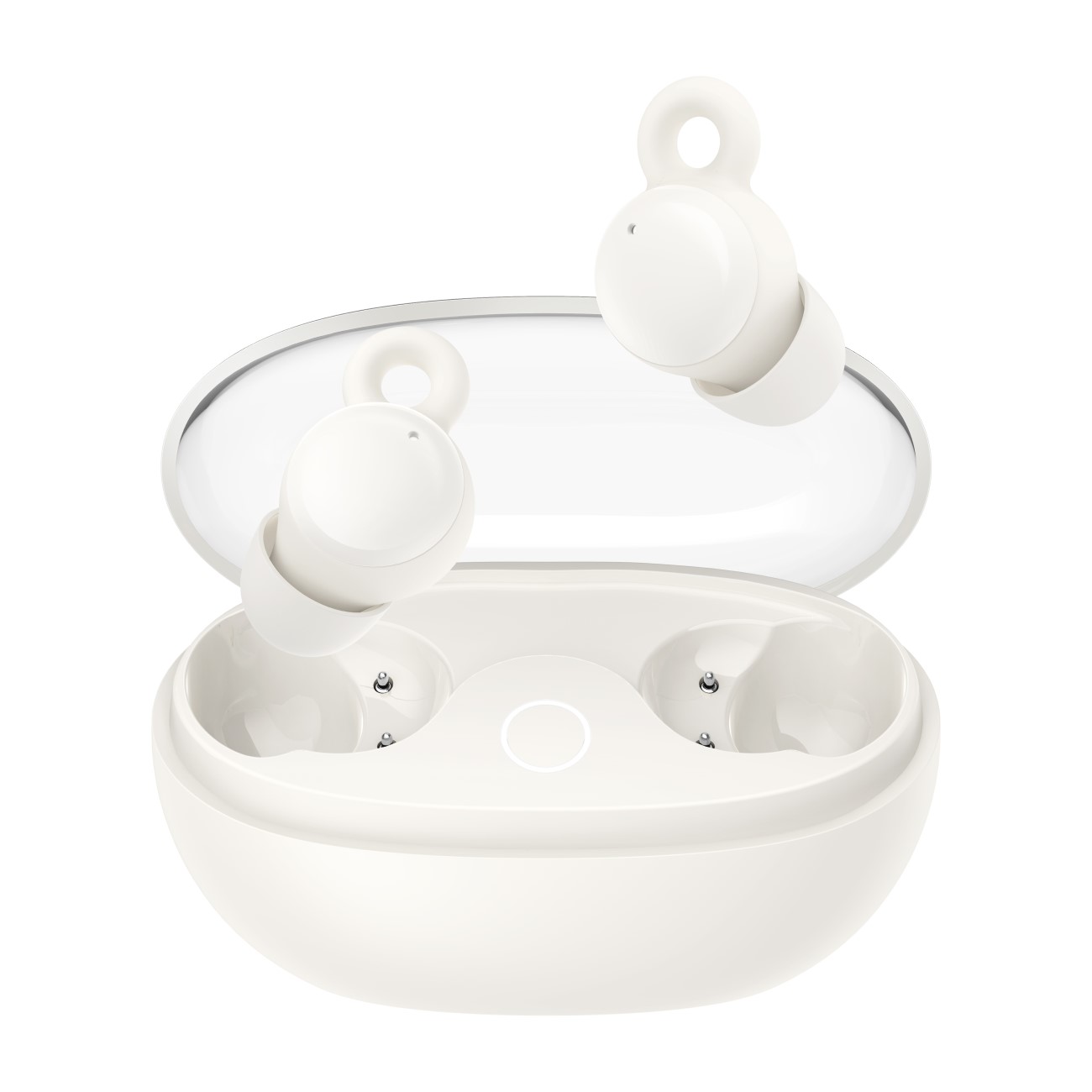 Joyroom JR-TS3 juhtmevaba in-ear kõrvaklapid jaoks sleeping - valge