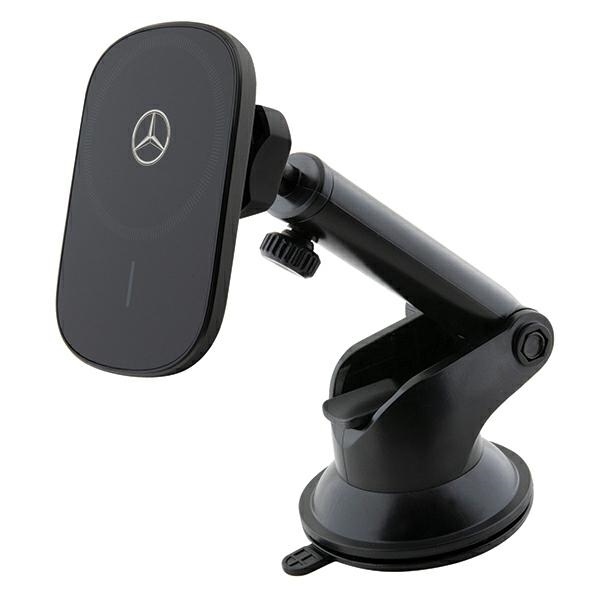 Mercedes MEWCCGSLK 15W induction hoidja jaoks air vent/glass must/must Silver Stars MagSafe