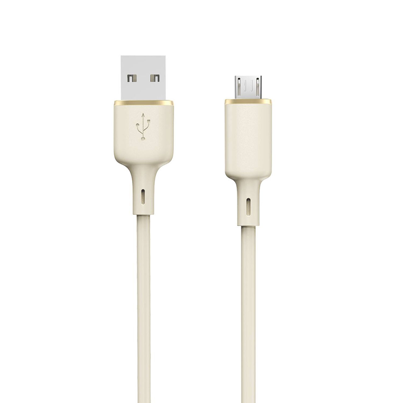 Dudao L7SM USB-A - micro USB kaabel 5A 1m - beige