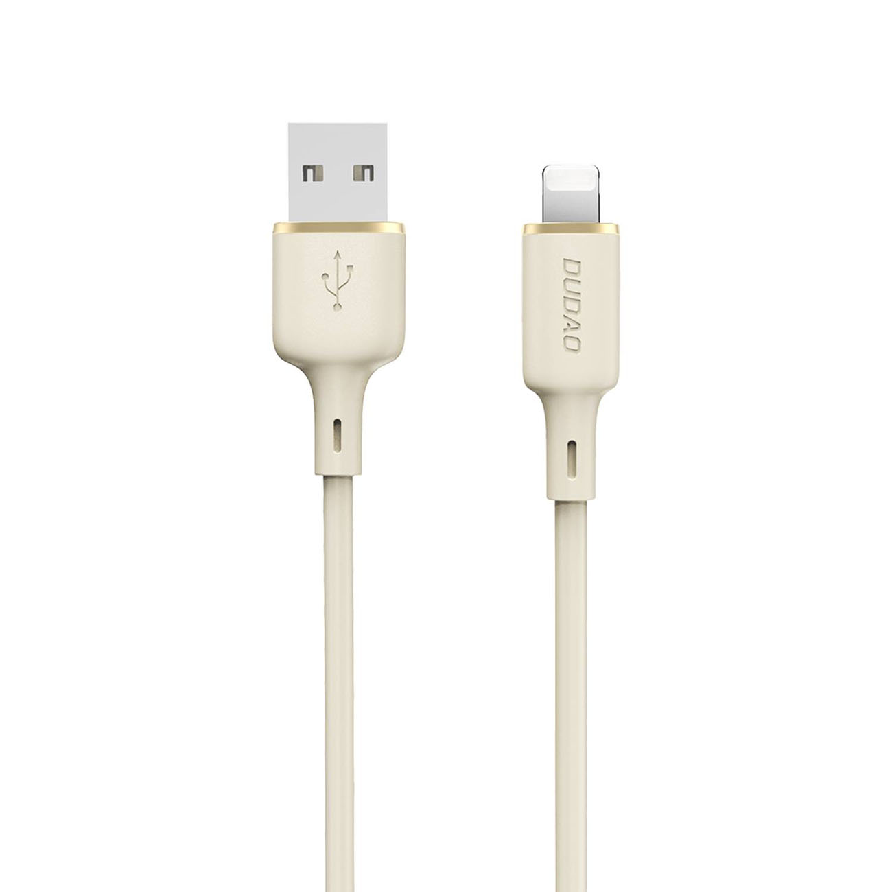 Dudao L7SL USB-A - Lightning 5A kaabel 1m - beige