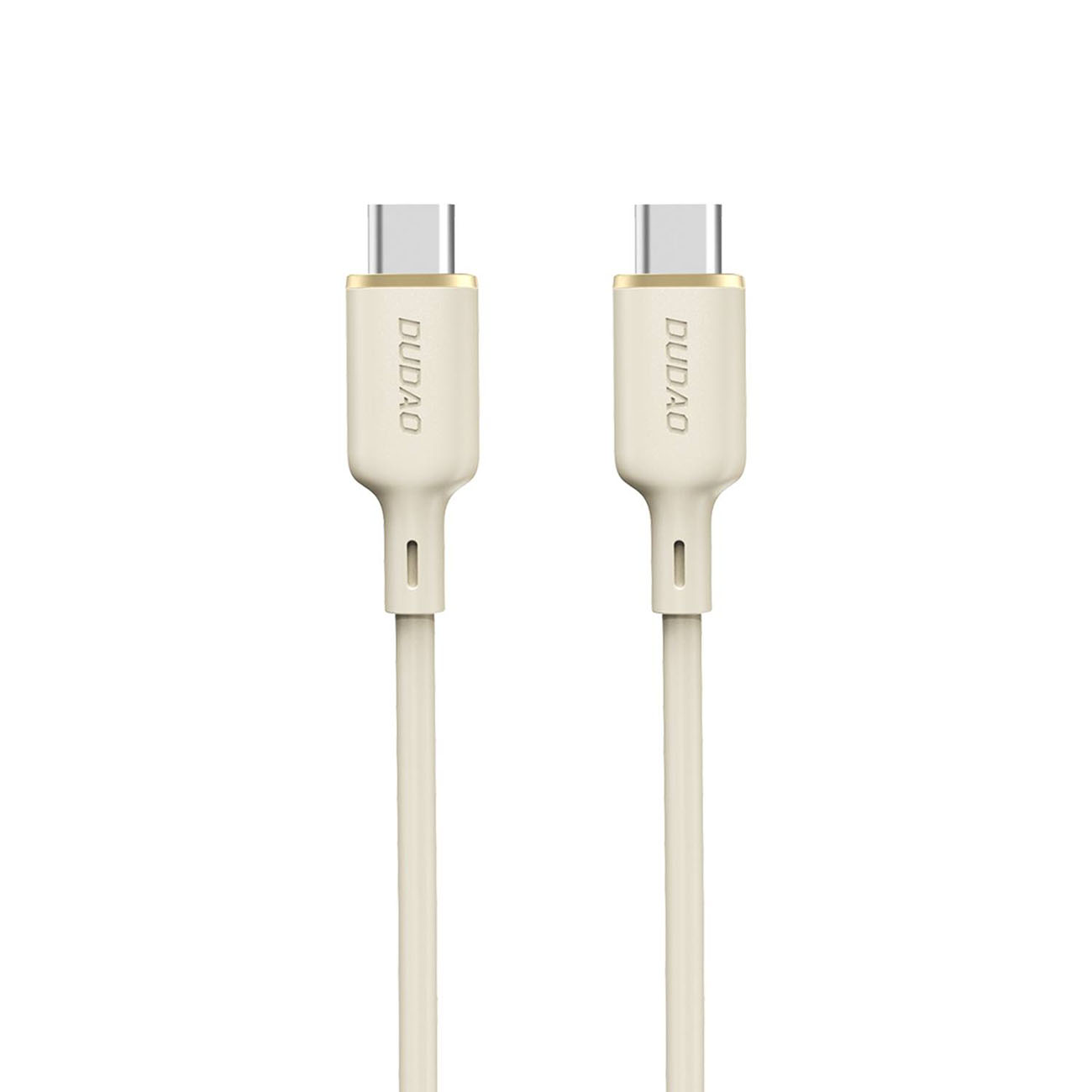 Dudao L7SCC USB-C - USB-C kaabel 100W 2m - beige