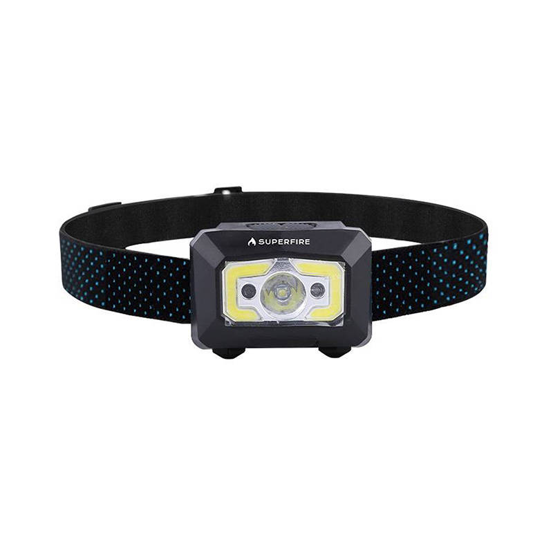 Superfire X30 headlamp, 340 lm, USB, 5 modes, 130 m