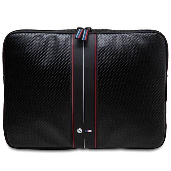 BMW Carbon & punane Stripe ümbris jaoks a 14" laptop - must