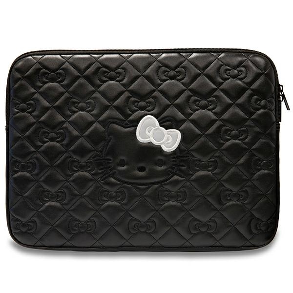 Hello Kitty Zip PU Quilted Bows ümbris jaoks a 14" laptop - must