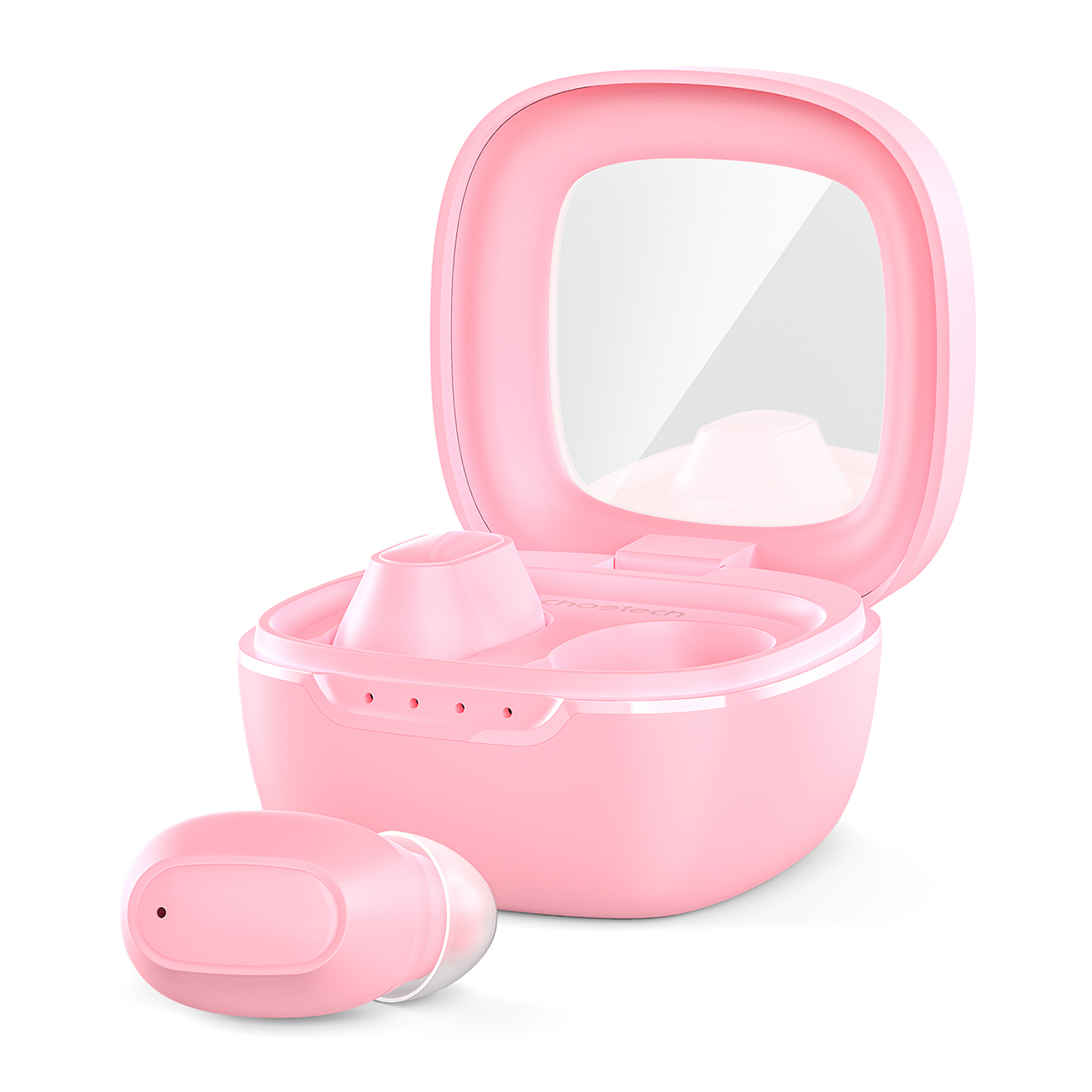 Choetech MEMS juhtmevaba TWS Bluetooth 5.3 kõrvaklapid - roosa