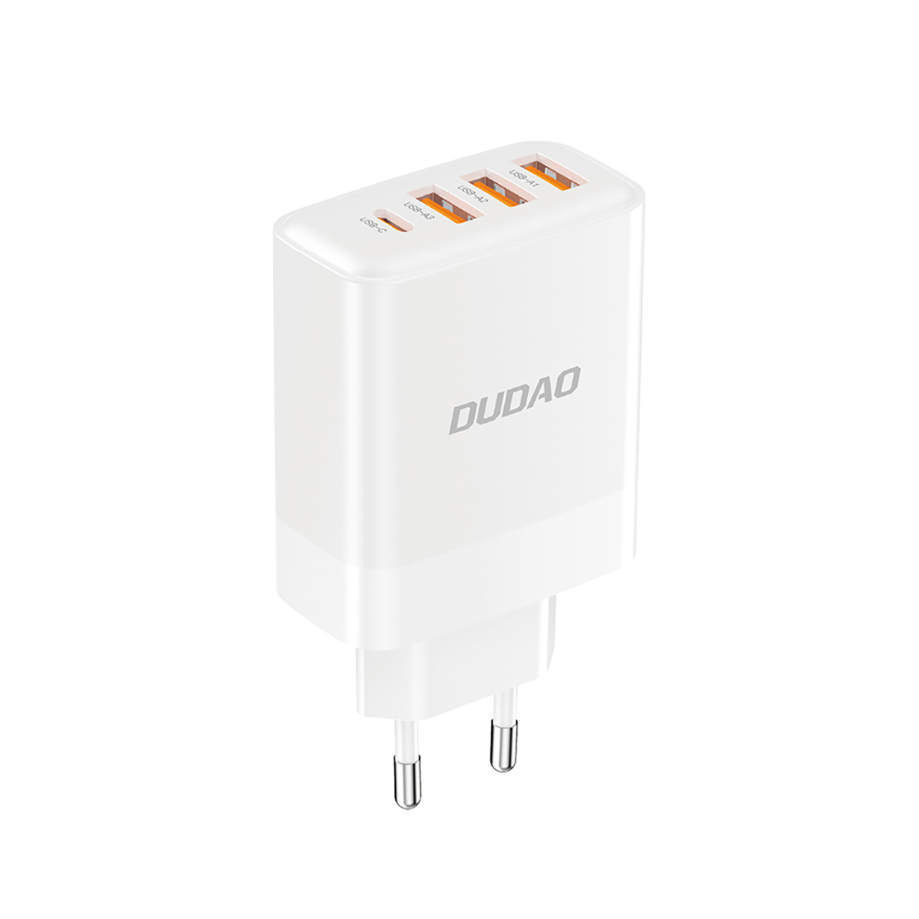 Dudao A5HEU network laadija 3x USB-A 1x USB-C PD20W - valge