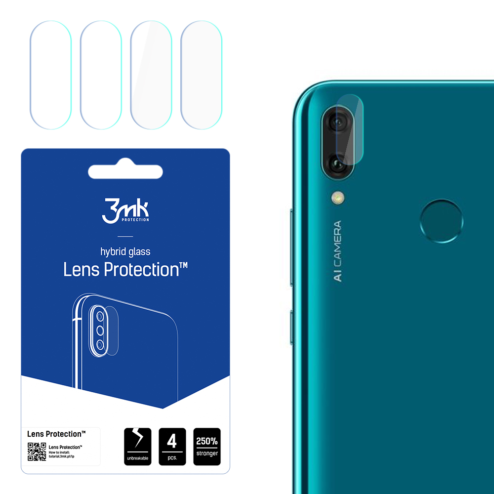 3mk Lens Protection Camera Glass jaoks Huawei Y9 2019