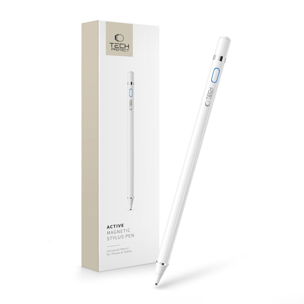 Tech-Protect Active Stylus Active - Valge