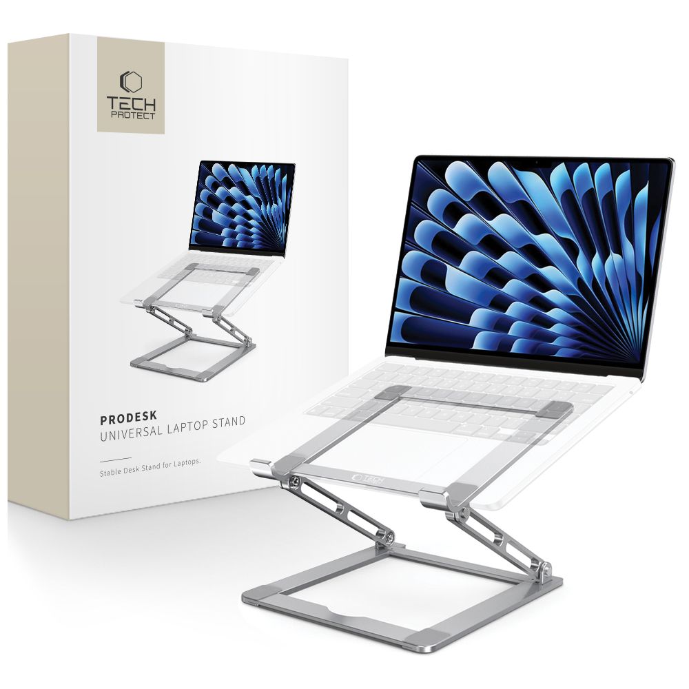 Tech-Protect ULS400 universal foldable alus jaoks laptops up to 17" - hall