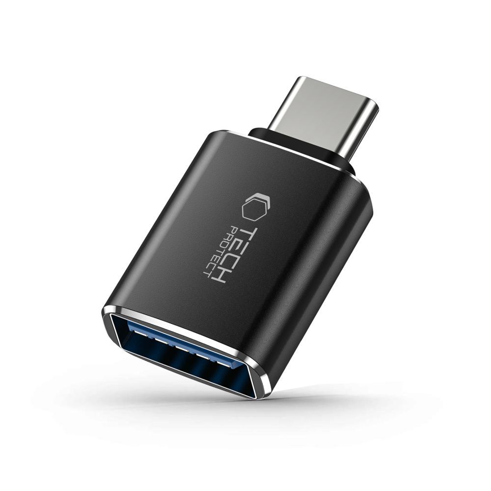 Tech-Protect UltraBoost USB-C (Male) / USB-A (Female) OTG Adapter - must