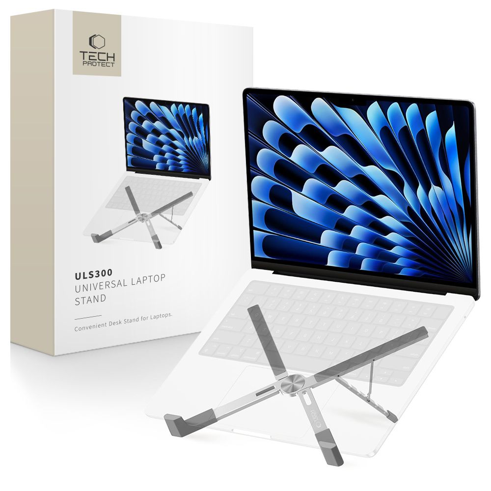 Tech-Protect ULS300 Laptop Alus - hõbedane