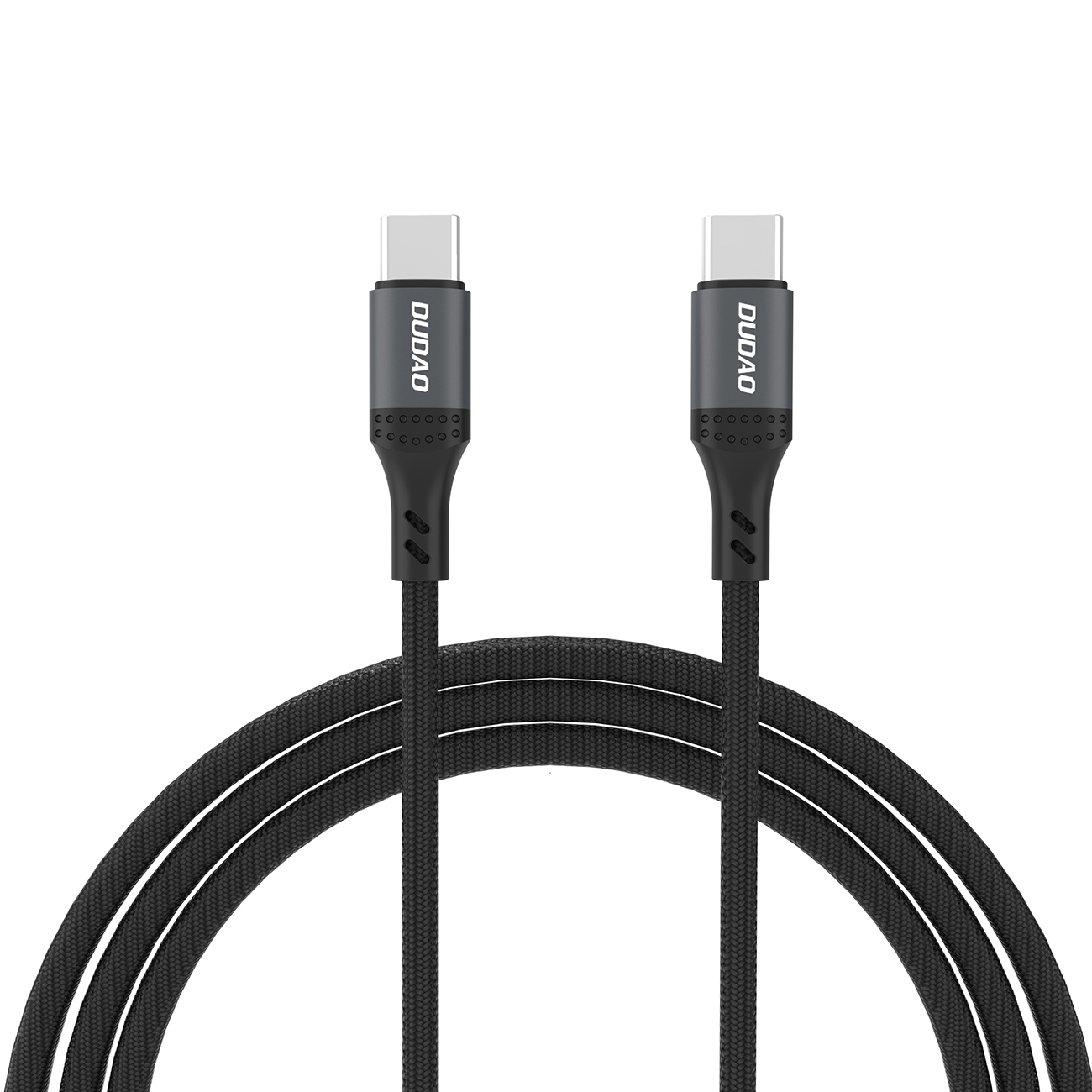 Dudao L3CC USB-C - USB-C 60W 2m Braided Kaabel - must