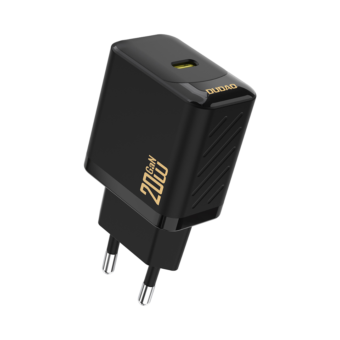 Dudao A26 PD20W GaN USB-C Laadija - must