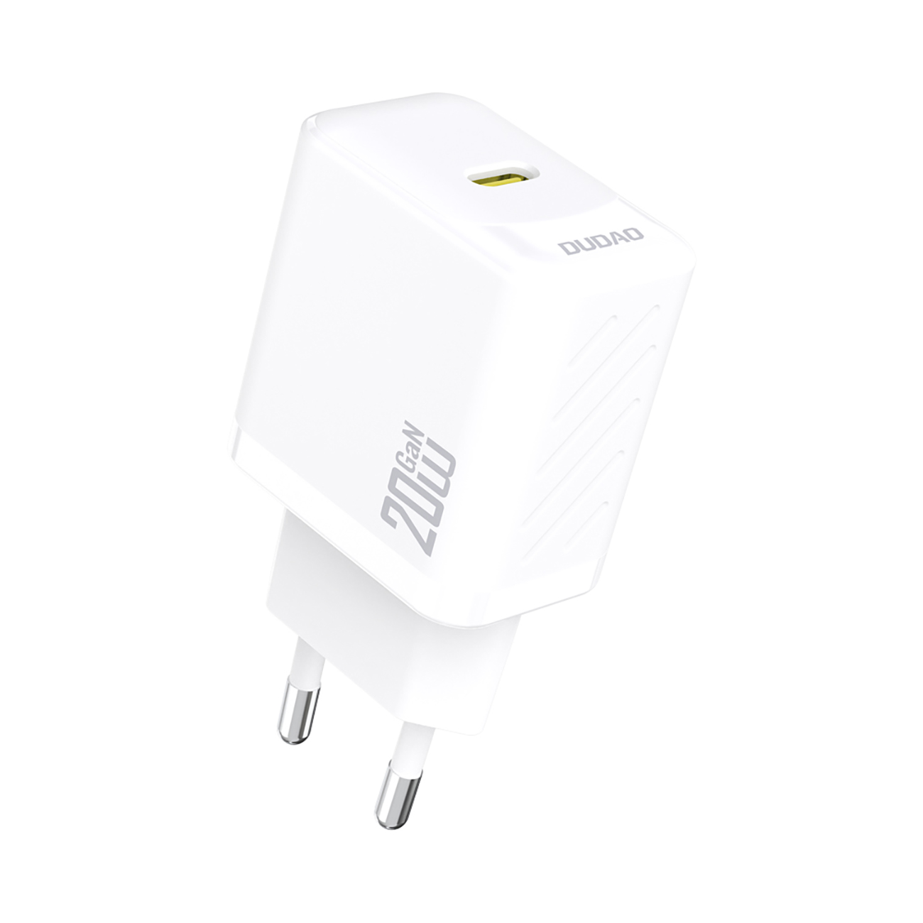 Dudao A26 PD20W GaN USB-C Laadija - valge