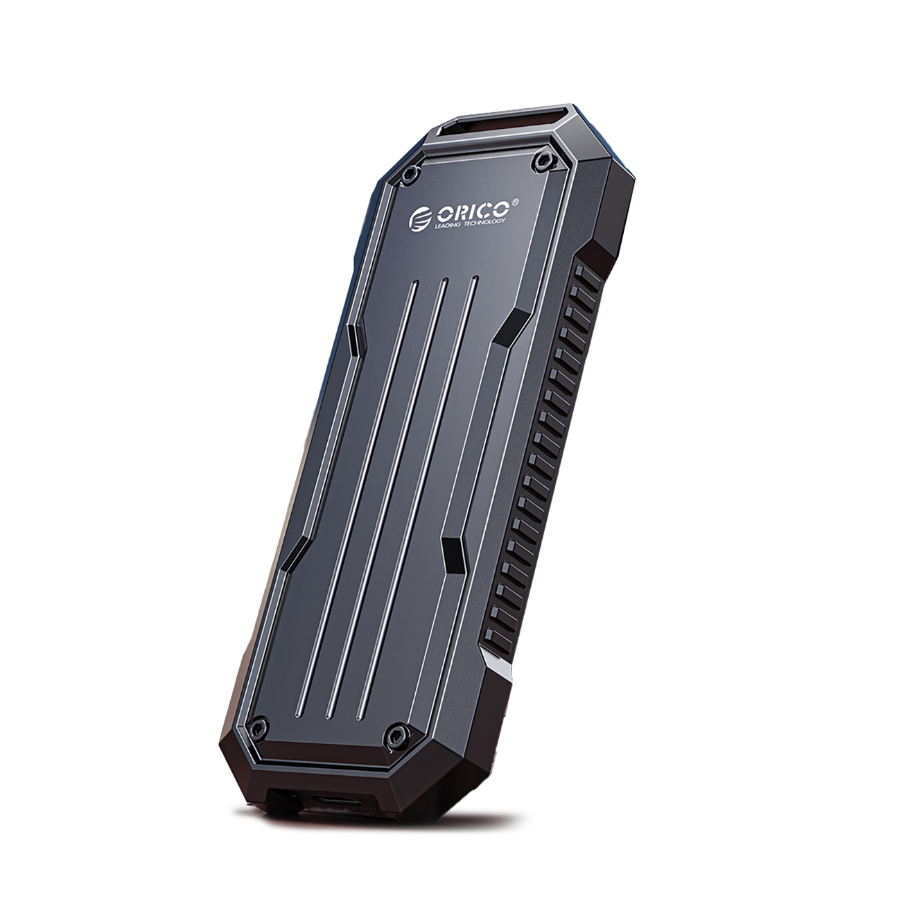 Orico OXS2C3-G2 M.2 NVMe/SATA SSD USB-C 3.2 Tactical Reinforced Disk Caddy - Hall