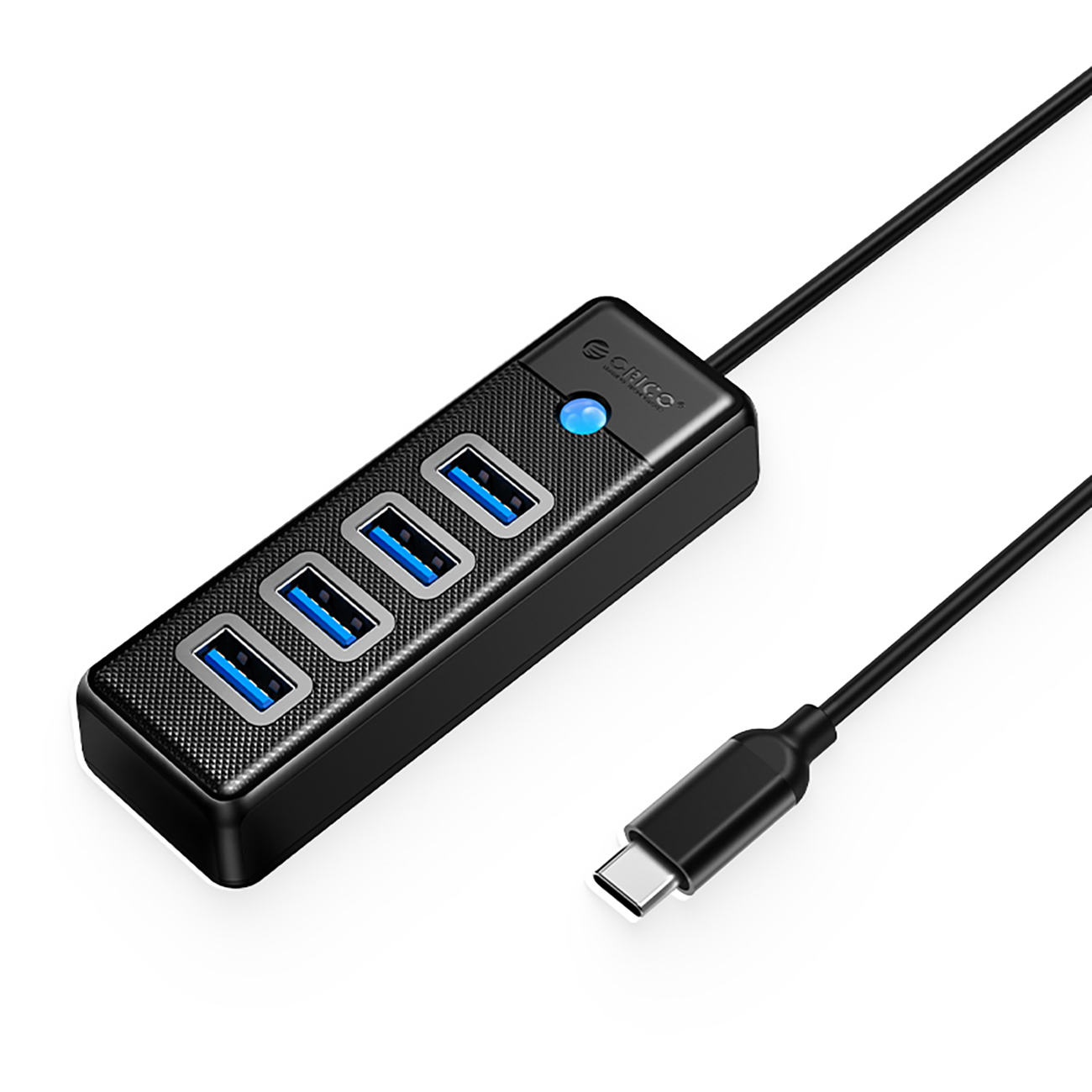 Orico PW4U-C3 USB-C / 4x USB-A 3.0 Hub - Must