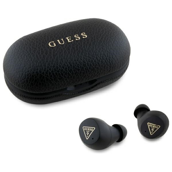 Guess Bluetooth kõrvaklapid GUTWSPGTSPSK TWS + docking station must/must Grained Classic Logo