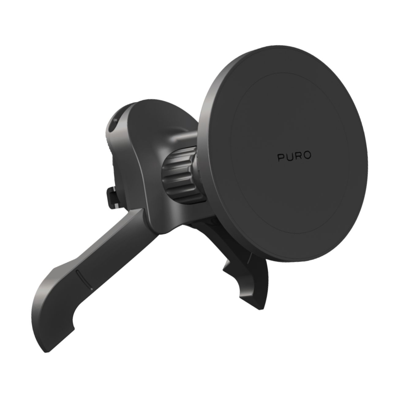 Puro Adjustable Car Hoidja, MagSafe Compatible - must