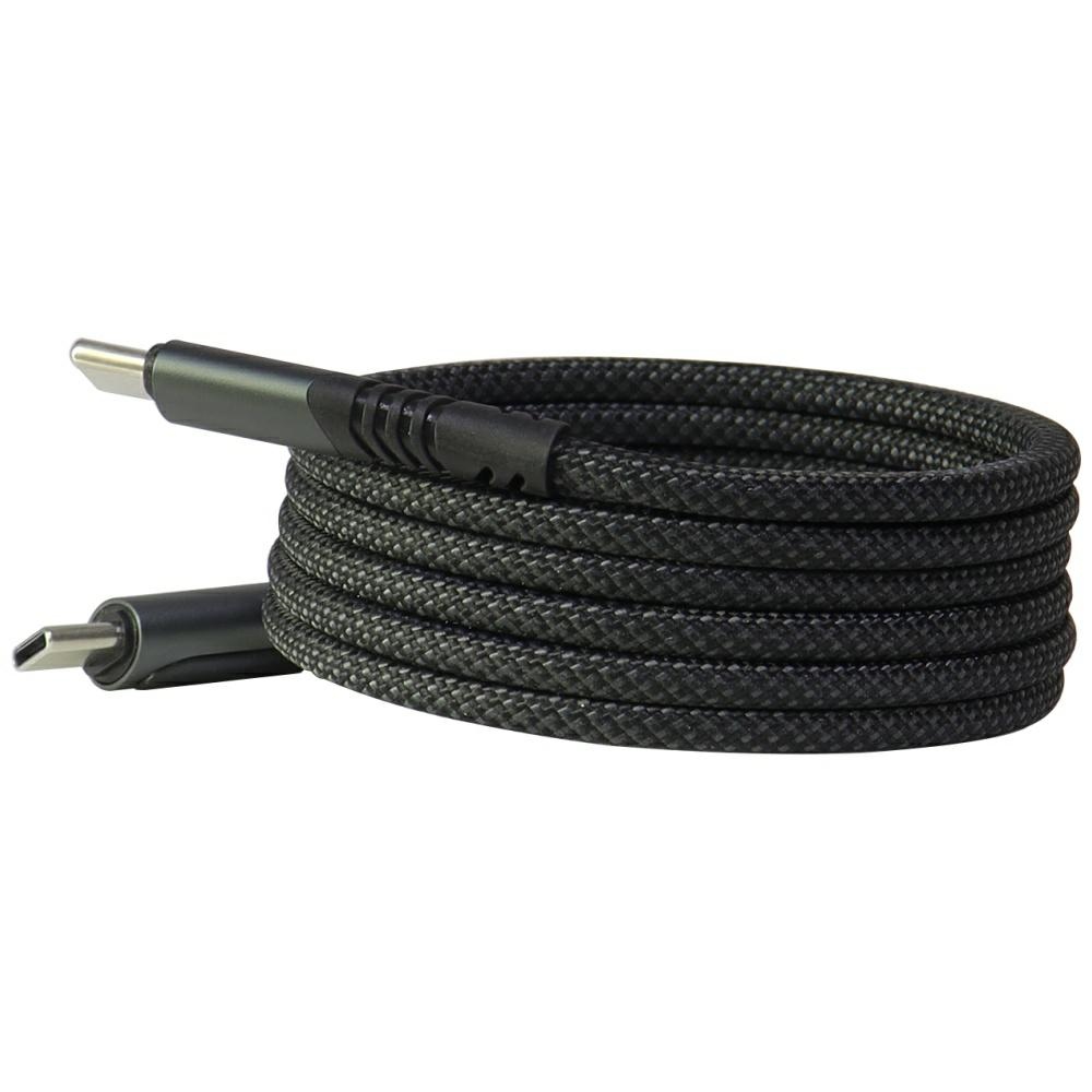 USB-C / USB-C Audi 2.0 Kaabel 20V 3A 60W - Must
