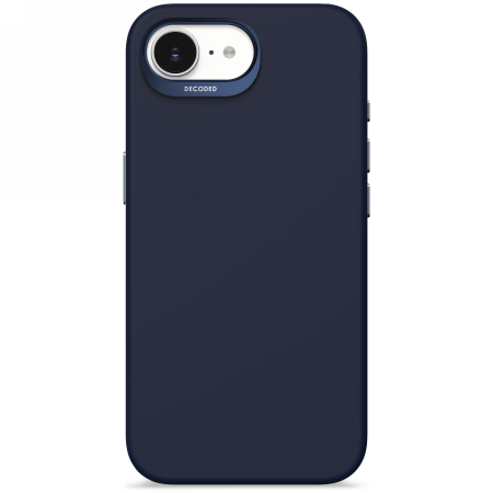 Decoded Silicone Backcover ümbris with MagSafe jaoks iPhone 16e - navy sinine
