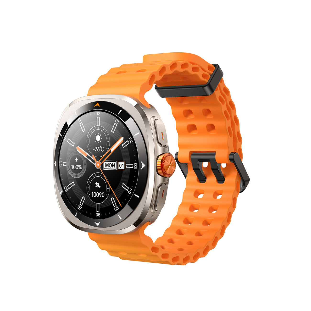 Joyroom Venture Series JR-FV2 Sport Smartwatch with Call Receiving Function - Oranž