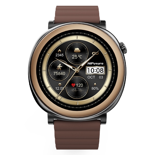 HiFuture Aurora Smartwatch - Brown