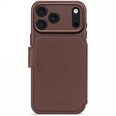 Decoded Leather Backcover ümbris with MagSafe jaoks iPhone 17 Pro Max - hall
