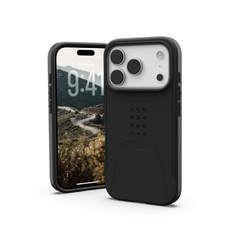 UAG Civilian MagSafe ümbris jaoks iPhone 17 Pro - must